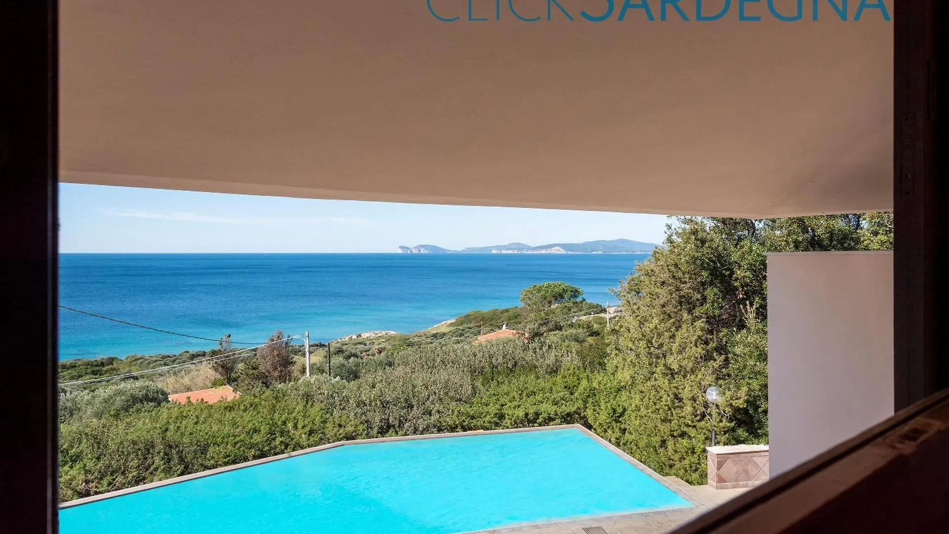 Villa Joie De Vivre Vista Mare Con Piscina A Sfioro Per 6 Persone Alghero