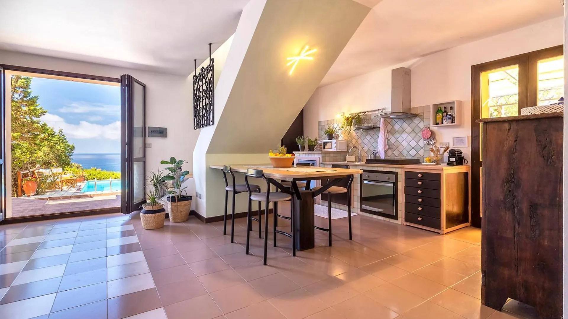 Villa Joie De Vivre Vista Mare Con Piscina A Sfioro Per 6 Persone Alghero 0*,  Olaszország
